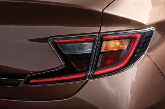 Front view of red Elantra Sport